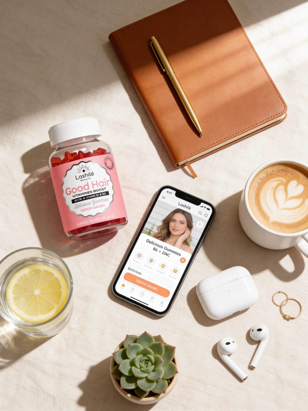 Haircare · Flat Lay
